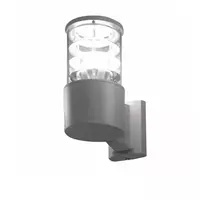 โคมไฟติดผนังภายนอก มิเนียม 1 หลอด รุ่น A119 สีเทา FINEXT