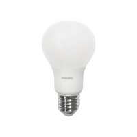 Philips A55 E27 10W Warm White LED Bulb, Pear Shape