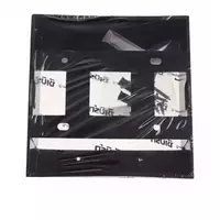 Black 4 x 4 floating block