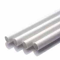 NPI Trachang PVC Electric Telecom Conduit White JIS Plain End 40 mm 2.92 metre