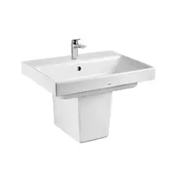 TOTO LHT300CRV Wall Hung Lavatory with Half Pedestal