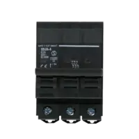 เบรกเกอร์ 63 แอมป์ MCB SAFE T CUT 3 Pole 10KA รุ่น US สีดำ