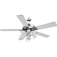 CEILING FAN 552 CAR MT/WDCSWH/SV 52"5P5L