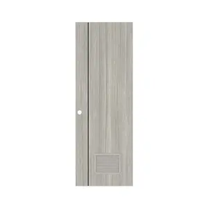ประตูห้องน้ำ UPVC เจาะรูลูกบิด PARAZZO PL-0170x200 ซม. สีเท็กซัส โอ๊ค-1