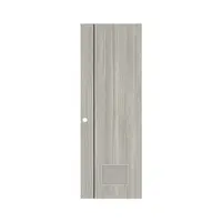 ประตูห้องน้ำ UPVC เจาะรูลูกบิด PARAZZO PL-0170x200 ซม. สีเท็กซัส โอ๊ค