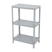ชั้นวางของ 3 ชั้น STACKO MONO 50x30x81 ซม. สีเทา