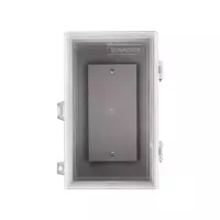 ตู้กันน้ำ 7x12 เทา ฝาใส EE01TC RAC