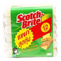 สก๊อตช์-ไบรต์ ฟองน้ำหุ้มตาข่าย x 6
