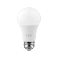 หลอดไฟ LED E27 9W คูลไวท์ ทรงลูกแพร์ L&E BULB