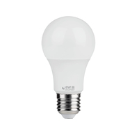 HI-TEK LIGHT SENSOR E27 8W LED Bulb, Daylight, Pear Shape