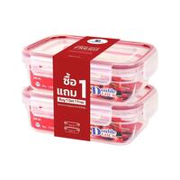 FOOD CONTAINER 0.8L DOUBLE LOCK 1336