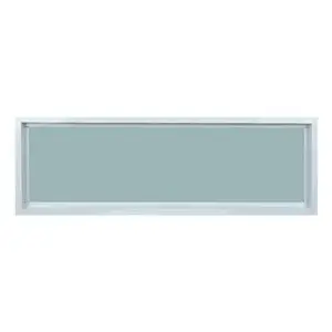ช่องแสงหน้าต่าง อะลูมิเนียม WINDOW ASIA F10 120x40 ซม. สีขาว-1