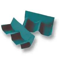 Wall ridge Cover Roman Tile SCG Shiny Pearly Green Hybrid