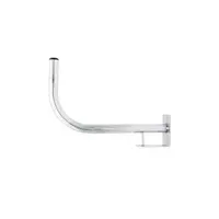 Small L-shaped leg installation kit, model BT-03, silver color