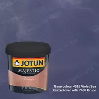 Jotun Majestic Design Pearl 4525 Violet Sea + 7468 Bruno