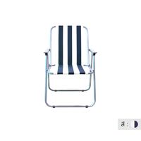 EASY CHAIR NL HOME BLUE/WHITE