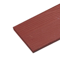 ไม้ฝา TPI 8 นิ้ว ลายสัก สีแดงเบอร์รี่ (20x300x0.8 ซม.)
