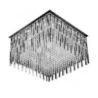 โคมไฟถาด LED คริสตัล 55 x 55 ซม. รุ่น DH0011 VANEZZA