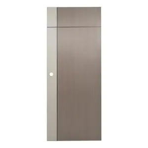 ประตูห้องน้ำ UPVC AZLE L0A-G2C 70X200 ซม. สี ASH/STONE GREY เจาะลูกบิด-1