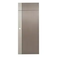 ประตูห้องน้ำ UPVC AZLE L0A-G2C 70X200 ซม. สี ASH/STONE GREY เจาะลูกบิด