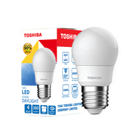 TOSHIBA A45 G7 E27 4W Daylight LED Bulb, Pear Shape