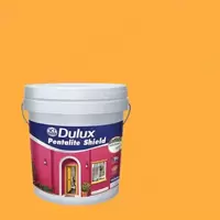 #36002 Dulux Pentalite Shield For Exterior and Interior Matt Temple Yellow 36002