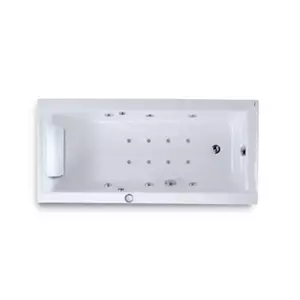 อ่างอาบน้ำวน+อัดอากาศ+หมอน American Standard รุ่น PLAZA-S TF-70022100-WT