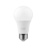 L&E ​​BULB E27 9W Warm White LED Bulb, Pear Shape
