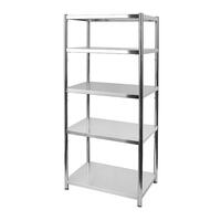 ชั้นวางสแตนเลส 5 ชั้น SPACE 55x38x125cm