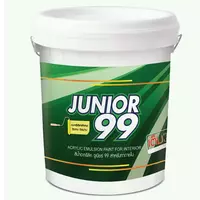 #9106 สีทาภายใน NIPPON PAINT JUNIOR99 สีเทา ชนิดด้าน 5แกลลอน