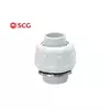 NPI Trachang PVC Electric Telecom White JIS Flexible Conduit Connectors 15 mm 3/8-inch