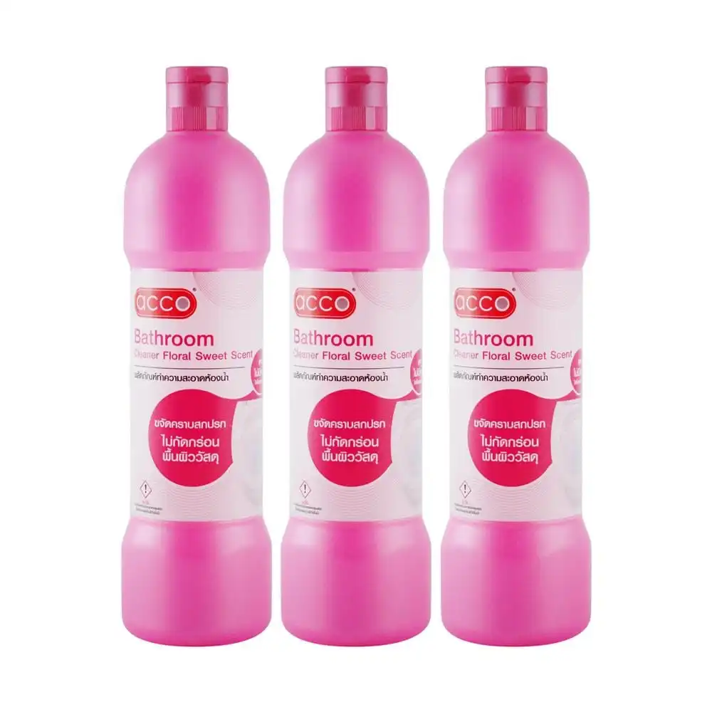 น้ำยาล้างห้องน้ำ ACCO 900 มล. FLORAL SWEET (แพ็ก 3 ชิ้น)-1
