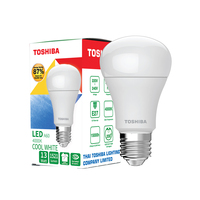 TOSHIBA A60 G7 E27 13W Cool White LED Bulb, Pear Shape