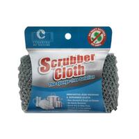 ผ้าล้างจาน25x25cm SCRUBBER CLOTH เทาเข้ม