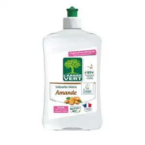 น้ำยาล้างจาน L'ARBRE VERT 500 มล. กลิ่นอัลมอนด์-1