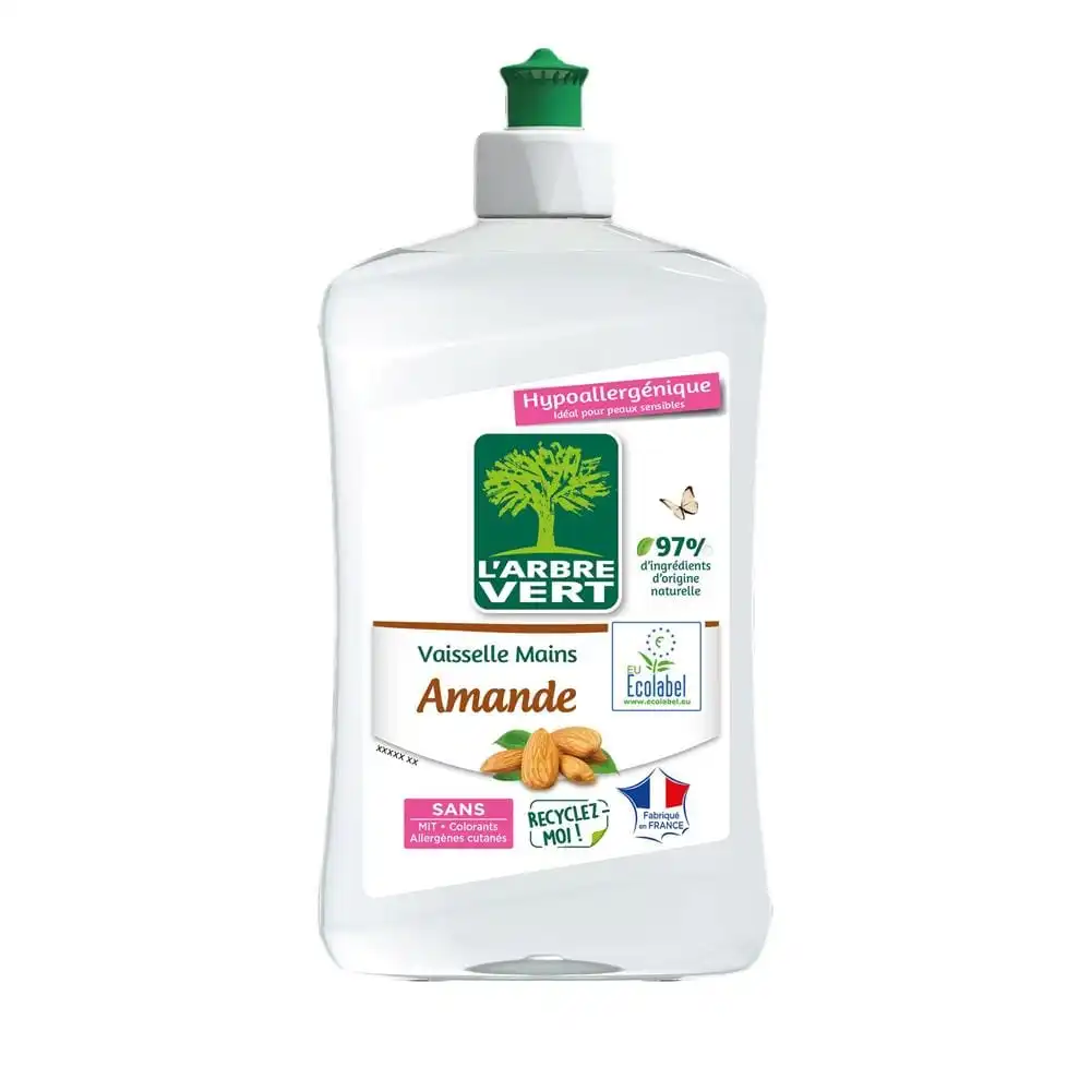 น้ำยาล้างจาน L'ARBRE VERT 500 มล. กลิ่นอัลมอนด์-1