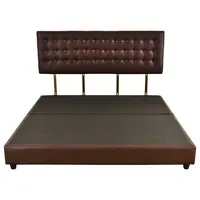 BEDFRAMES MUNICH 6FT D-BROWN ME LIVING
