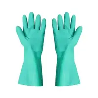 ถุงมือไนไตร DEXTOR SIZE L สีเขียว