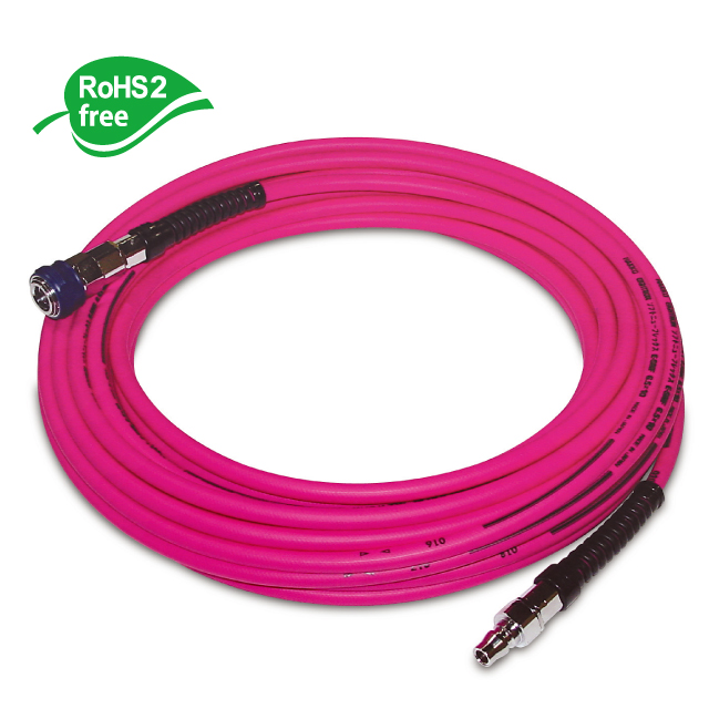HAKKO Soft NEW FLEX Air Hose with Fittings (E-SNF-RC) HAKKO Soft NEW FLEX Air Hose with Fittings (E-SNF-RC)-1
