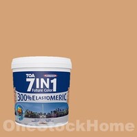 TOA V703 TOA 7IN1 สีน้ำปิดรอยร้าว ชนิดกึ่งเงา ภายนอก Raw Umber