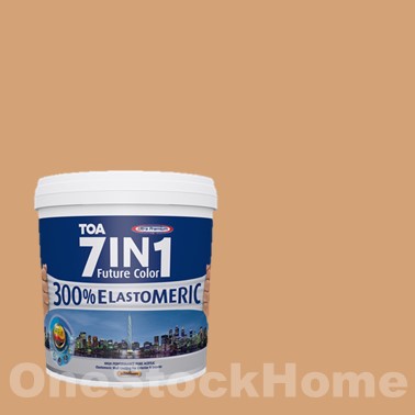 TOA V703 TOA 7IN1 สีน้ำปิดรอยร้าว ชนิดกึ่งเงา ภายนอก Raw Umber-1