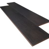 Laminated Floor Ebony Oak