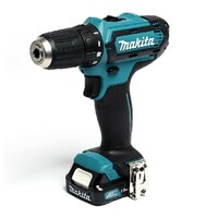 สว่านไร้สาย (พร้อมแบตเตอรี่) MAKITA DF333DWYE 12 โวลต์
