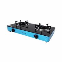 GAS STOVE TABLE 2G MR LUCKY FLAME AI-102 ฟ้า