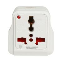 ปลั๊กแปลงขา 2ขา แบน DD-P2S TOSH