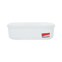 กล่องฝาปิด STACKO 63515 S CALLA 18x26.5x8 ซม. สีขาว