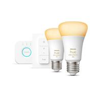 หลอดไฟ LED E27 7W คูลไวท์/วอร์มไวท์/เดย์ไลท์ ทรงลูกแพร์ PHILIPS HUE