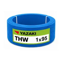 สายไฟ THW 95 ตร.มม. สีฟ้า YAZAKI
