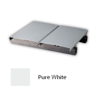 ฝ้าอลูมิเนียม แนวยาว 150V Fameline สี Pure White