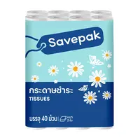 เซพแพ็ค กระดาษชำระแบบหนา 2 ชั้น x 40 ม้วน